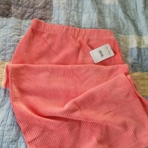 Free People Maxi rib velvet long pink Helen skirt